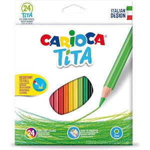 PASTELLI IN LEGNO TIITA DA 24 CARIOCA