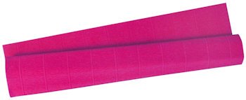 CARTA CRESPA IN ROTOLO DA 180G. CM.50x2.50MT. FUCSIA