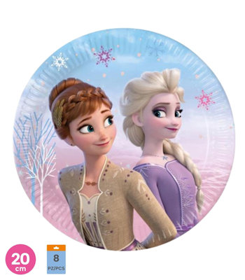 FROZEN PIATTO CM.20 IN CARTA CONF. DA 8PZ.