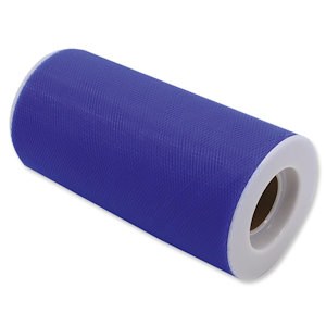 ROTOLO TULLE H.CM.12.5 x 25 MT. BLU ELETTRICO BIGPARTY