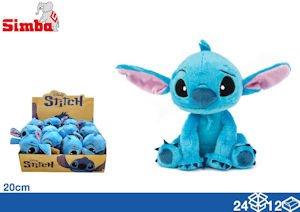STITCH PELUCHE CM.20 BLU EOLD.
