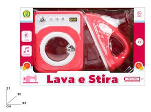 ELETTRODOMESTICO KIT LAVA E STIRA CON LAVATRICE E FERRO DA STIRO MAZ.