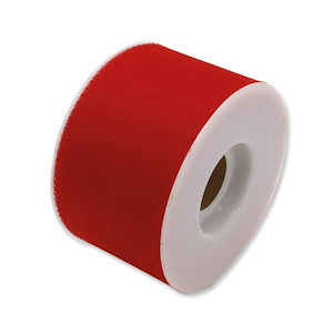 ROTOLO TULLE H.CM.5 x 50 MT. ROSSO BIGPARTY