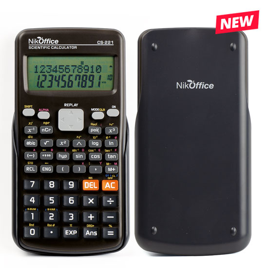 CALCOLATRICE SCIENTIFICA CS-221 NIKOFFICE