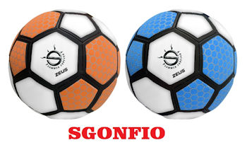 PALLONE BEACH SOCCER CUOIO N.5 ZEUS SGONFIO 35033