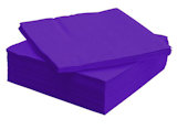 TOVAGLIOLI 2VELI 33x33 VIOLA CONF.20PZ. GOFFRATO SWEEPING