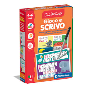 SAPIENTINO IMPARO A SCRIVERE 4-6 ANNI 16844 CLEMENTONI