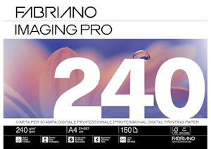 RISMA CARTA A4 BIANCA 240GR. 150FF. IMAGING PRO FABRIANO