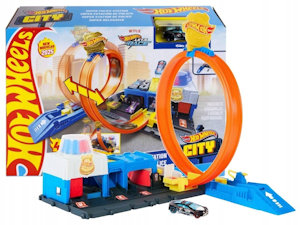 HOT WHEELS CITY SUPER STAZIONE POLICE JBM71