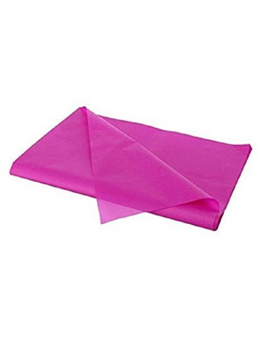 CARTA VELINA IN FOGLI CONFEZIONE 24FF CM.50x76 DA 20GR. FUCSIA