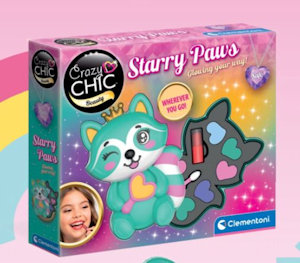BELLEZZA CRAZY CHIC MAKE UP TROUSSE MINI PROCIONE STARRY18406 CLEMENTONI