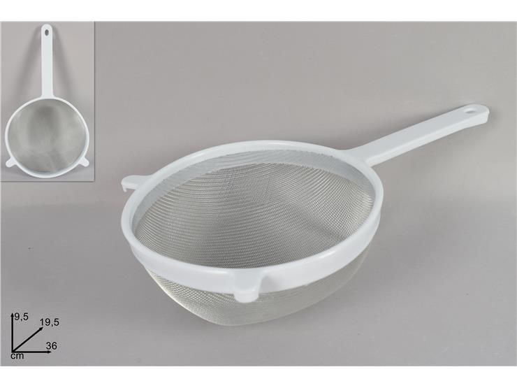 UTENSILE COLINO IN PLASTICA CM.19,5 BIANCO DUESSE