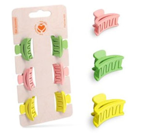 CAPELLI PINZA PER CAPELLI 9 DENTI CHIUSA PICCOLA CONF.6PZ. SU BLIZTER SETABLU