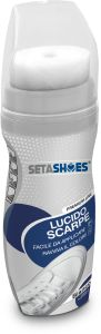 SCARPE SOLO LUCIDASCARPE LIQUIDO CON DISPENCER 75ML. BIANCO SETABLU