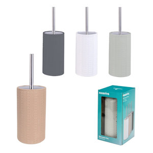PORTASCOPINO CON SCOPINO IN CERAMICA WC MACRAME' CHIC COLOR KASAVIVA