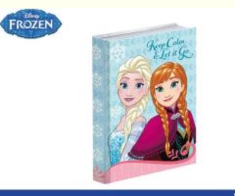 DIARIO SCUOLA 10 MESI STANDARD NON DATATO FROZEN EOLD.