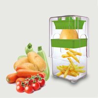 UTENSILE AFFETTATRICE MANUALE IN PLASTICA CON CONTENTIORE MULTIUSO ARCA