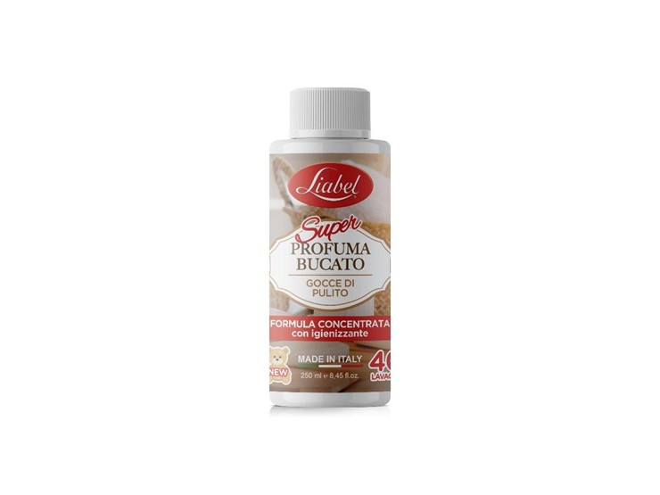BUCATO PROFUMO TESSUTI LIABEL FLACONE 250ML. GOCCE DI PULITO LIABEL