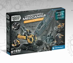 SCIENZA E GIOCO LABORATORIO DI MECCANICA GRU DA DEMOLIZIONE 8 ANNI + 19481 CLEME