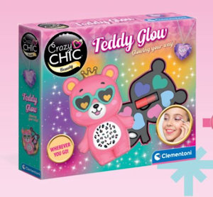 BELLEZZA CRAZY CHIC MAKE UP TROUSSE MINI TEDDY GLOW 18404 CLEMENTONI