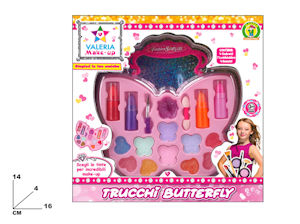 MAKE UP TRUCCHI COFANETTO BUTTERFLY CM.16x14 MAZ.