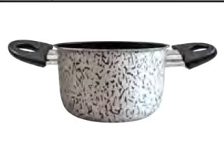PENTOLA ALLUMINIO SILVERPRO CM.22 MANICI 2 POT