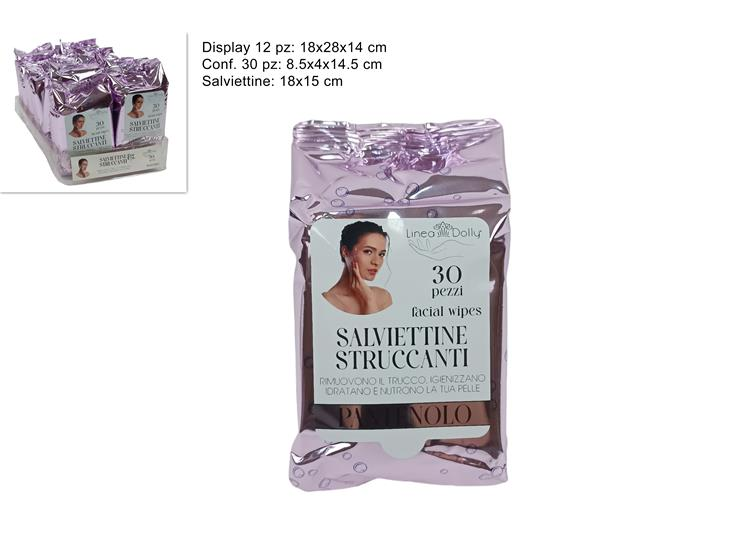 MAKE UP STRUCCANTI SALVIETTINE CONF.30PZ. PANTENOLO DUESSE