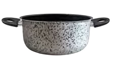 CASSERUOLA ALLUMINIO SILVERPRO CM.20 MANICI 2 POT