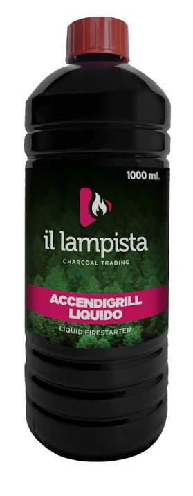 ACCENDIFUOCO LIQUIDO BOTTIGLIA DA 1 LITRO IL LAMPISTA