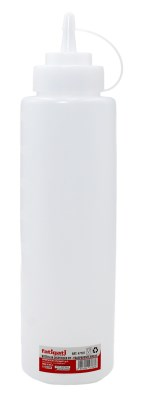 BOTTIGLIA IN PLASTICA CON BECCO DA 800ML. PER SALSE FATIGATI