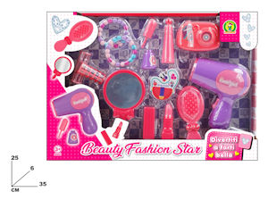 BELLEZZA ACCESSORI BEAUTY CAPELLI CON PHON CON ACCESSORI STAR MAZ