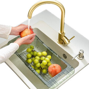 CESTINO PER LAVELLO IN PLASTICA ESTENSIBILE CM.36x45 FATIGATI